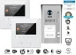 Preview: Video Türprechanlagen Set für 2-Familienhaus bestehend aus Monitoren ZD437 und Außenstation DT607 Preview: Video Türprechanlagen Set für 2-Familienhaus bestehend aus Monitoren ZD437 und Außenstation DT607